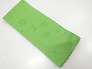 桜模様織り出し　浴衣帯